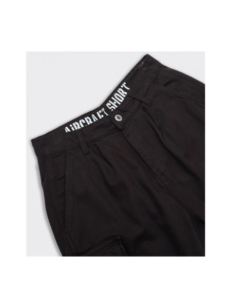 Pantalones cortos Alpha Industries negro