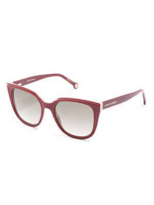 Sluneční brýle s přechodem barev Carolina Herrera červené