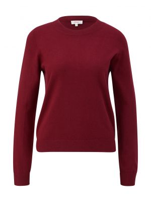 Пуловер S.oliver червено
