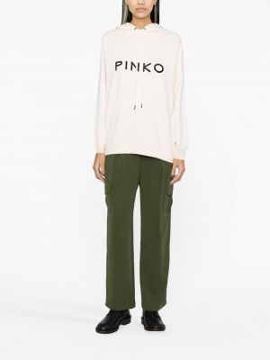 Bluza z kapturem bawełniana Pinko