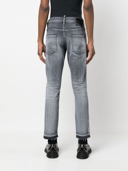 Jeans skinny Dsquared2 grigio