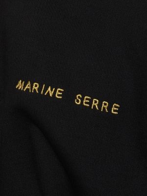 Bluza rozpinana bawełniana Marine Serre czarna
