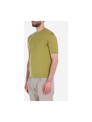 Camisa de seda Pt Torino verde