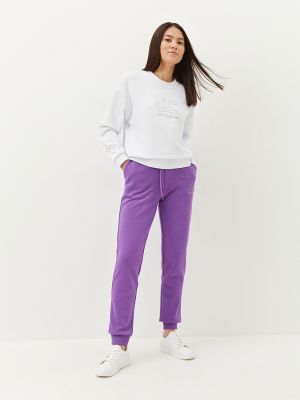 Спортивные штаны Just Clothes фиолетовые