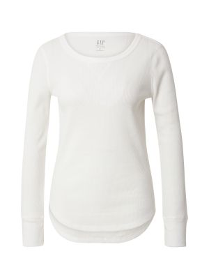 Marškinėliai ilgomis rankovėmis Gap balta