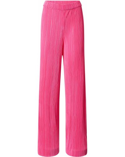 Широки панталони тип „марлен“ Monki розово