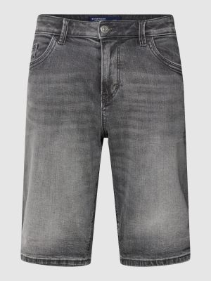 Szorty jeansowe z kieszeniami Tom Tailor szare