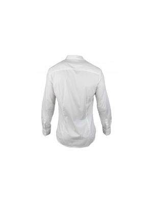 Koszula bawełniana Philipp Plein biała