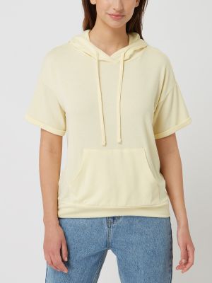 Bluza z kapturem Esprit żółta