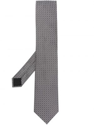 Cravatta di seta in tessuto jacquard Lanvin