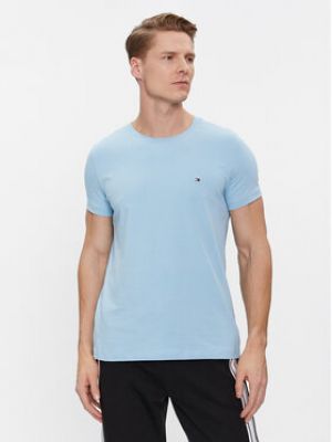 T-shirt slim Tommy Hilfiger bleu
