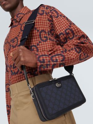 Мини сумочка Gucci синяя
