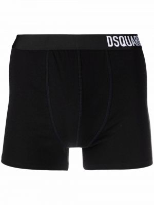 Boxershorts mit print Dsquared2 schwarz