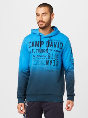 Felpa Camp David blu