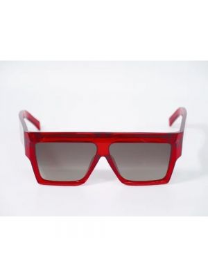Okulary przeciwsłoneczne Celine Vintage czerwone