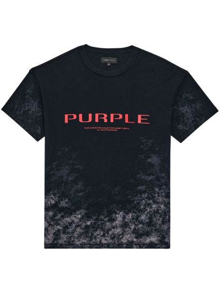 Bavlněné tričko Purple Brand