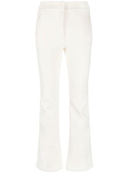 Παντελόνι με κουμπιά Yves Salomon λευκό