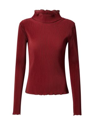 Marškinėliai ilgomis rankovėmis Gina Tricot raudona