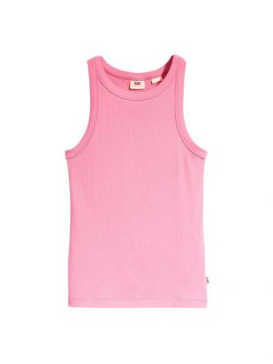 Marškinėliai slim fit Levi's® rožinė