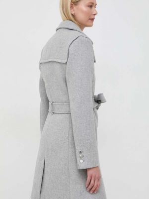 Vlněný kabát Morgan šedý