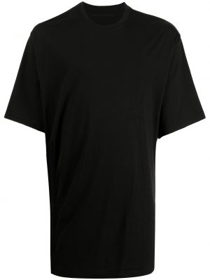 Oversize тениска с кръгло деколте Julius черно