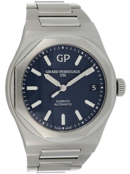 Zegarek Girard-perregaux Pre-owned niebieski