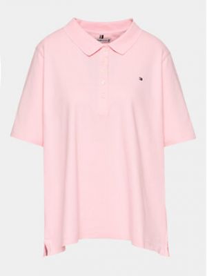 Polo Tommy Hilfiger Curve rose