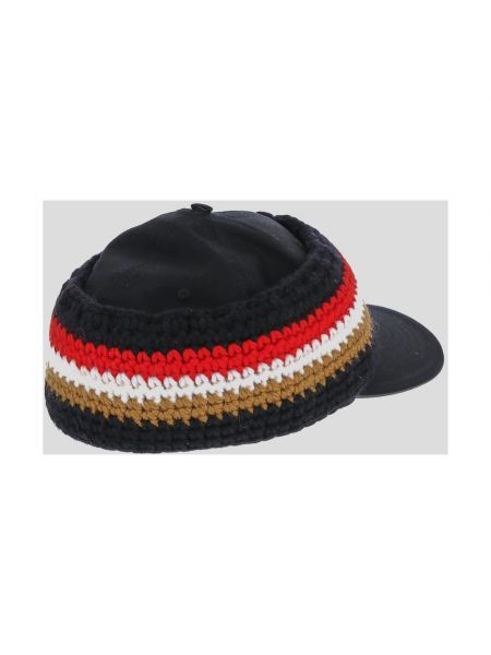 Gorra de lana Burberry negro