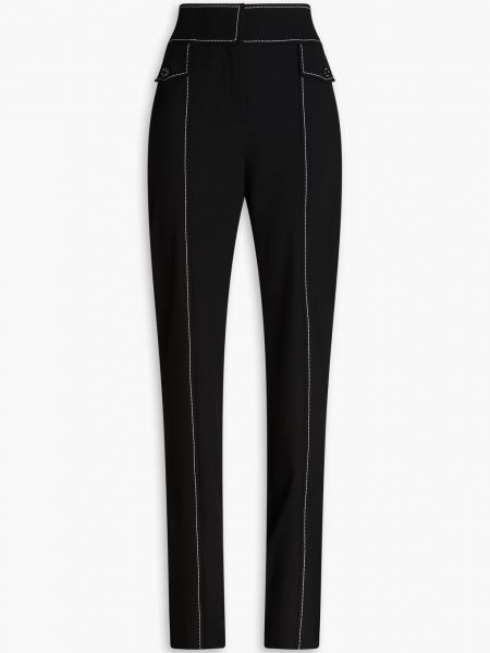 Черные прямые брюки Boutique Moschino