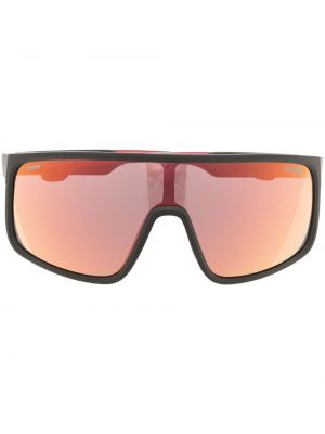 Oversize слънчеви очила Carrera черно