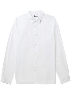 Bavlnená košeľa Izzue biela