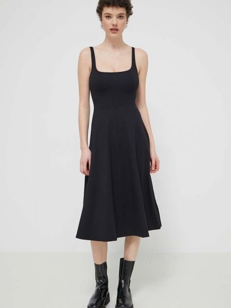 Mini haljina Desigual crna