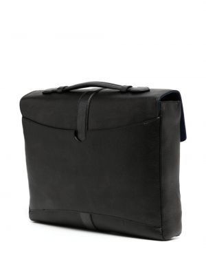 Leder laptoptasche S.t. Dupont schwarz