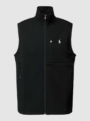 Kamizelka pikowana Polo Ralph Lauren czarna