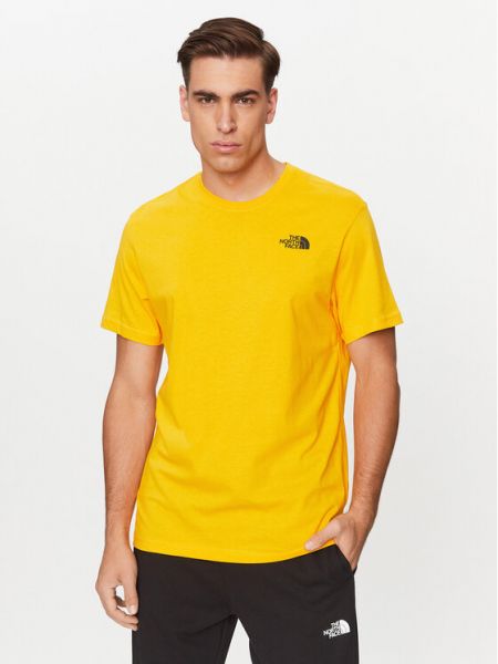 Тениска The North Face жълто