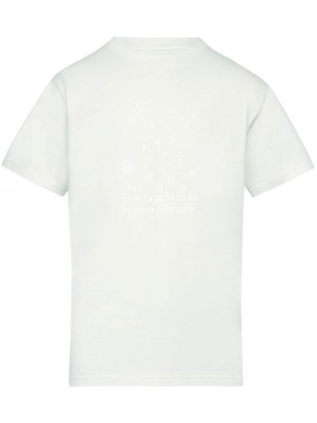 T-shirt di cotone Maison Margiela bianco