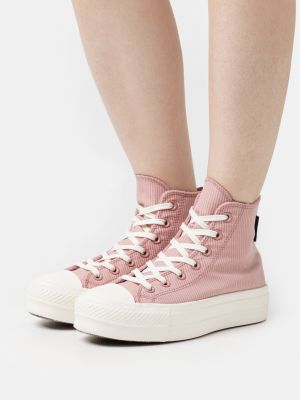 Кроссовки Converse Chuck Taylor All Star на платформе со звездочками