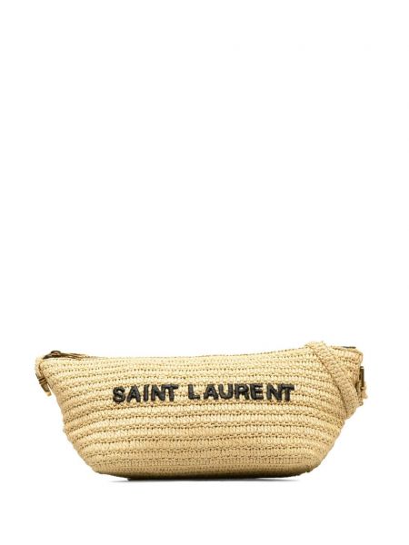 Rokassoma Saint Laurent Pre-owned brūns