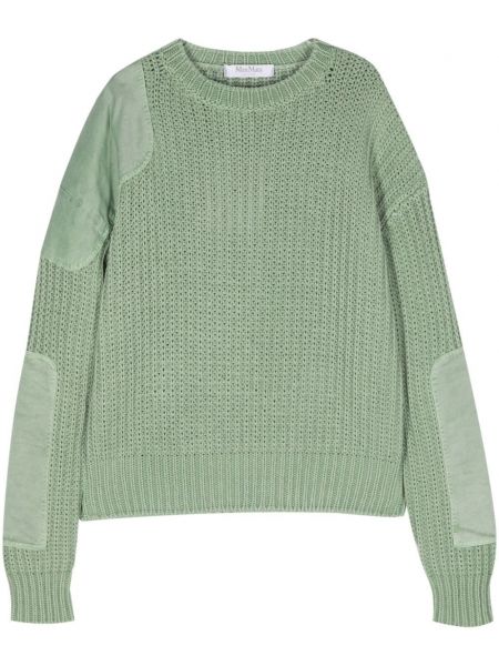Пуловер Max Mara зелено