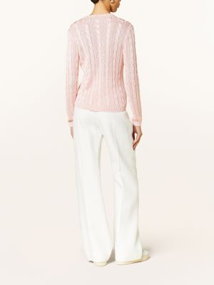 Sweter Ralph Lauren Collection różowy