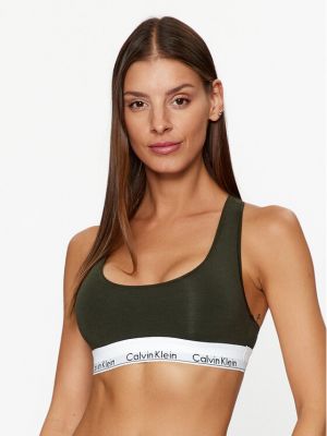Sutien fără armătură Calvin Klein Underwear verde