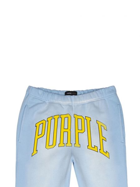 Spodnie sportowe z nadrukiem Purple Brand