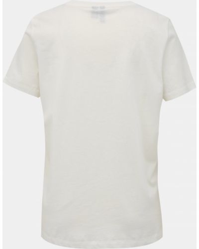 Tričko s potiskem Vero Moda bílé