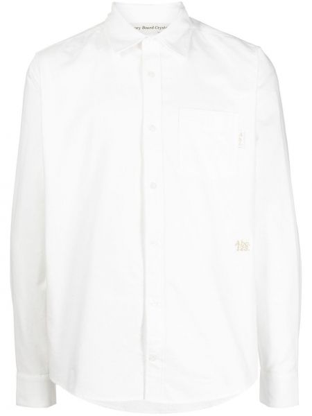 Koszula bawełniana z kryształkami Advisory Board Crystals biała