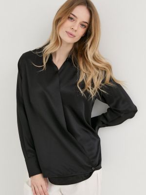 Pamučna bluza Victoria Beckham crna
