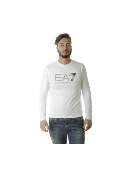 Sweatshirt Emporio Armani Ea7 weiß