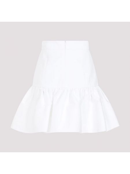 Mini falda Patou blanco