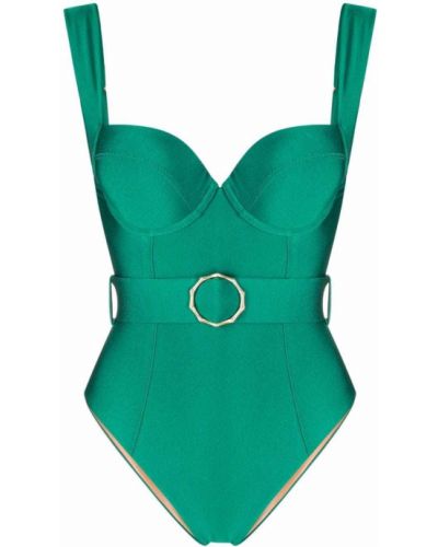 Ολόσωμο μαγιό Noire Swimwear πράσινο