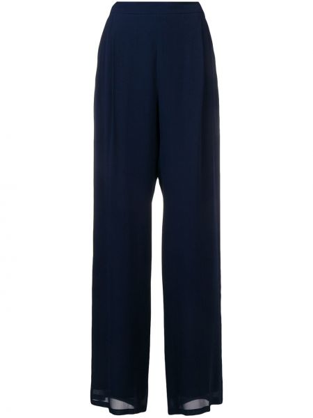 Pantalon classique Max Mara bleu