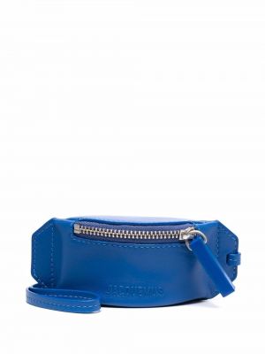Peňaženka na zips Jacquemus modrá